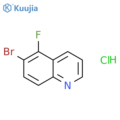 6-bromo-5-fluoro-quinoline structure