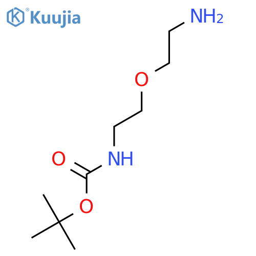 Amino-PEG2-NH-Boc structure