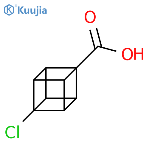 4-Chlorocubane-1-carboxylic acid structure