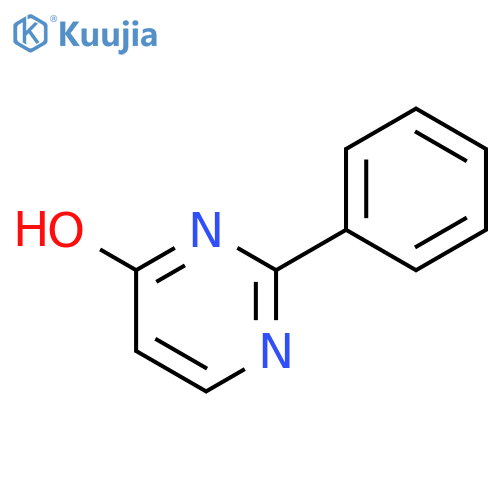 4-Pyrimidinol,2-phenyl- structure