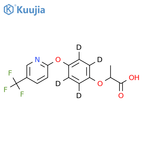 (±)-Fluazifop-d4 structure