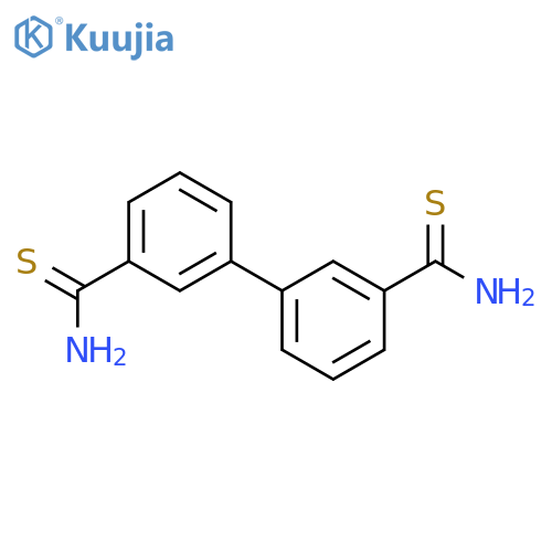 [1,1'-Biphenyl]-3,3'-dicarbothioamide structure