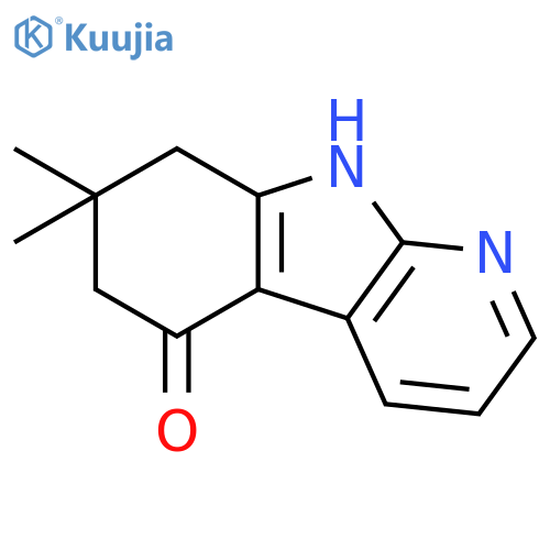 6,7,8,9-tetrahydro-7,7-dimethyl-5H-Pyrido[2,3-b]indol-5-one structure