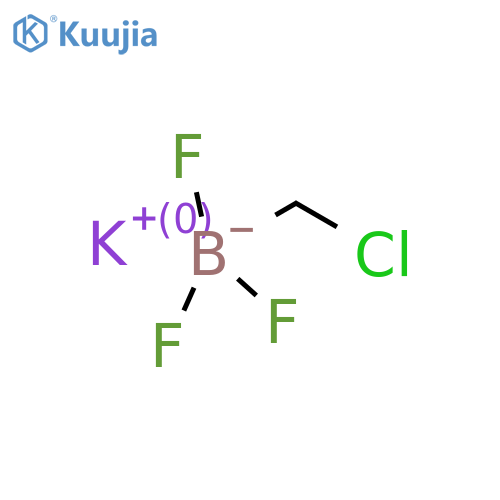 Potassium Chloromethyltrifluoroborate structure