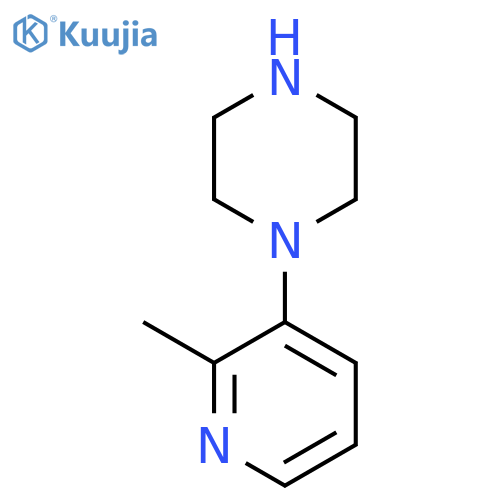 1-(2-methylpyridin-3-yl)piperazine structure
