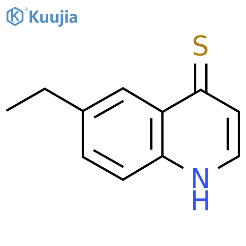 6-Ethylquinoline-4(1H)-thione structure