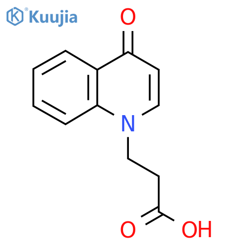 3-(4-Oxoquinolin-1(4H)-yl)propanoic acid structure