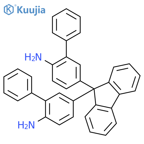 [1,1'-BIPHENYL]-2-AMINE, 5,5''-(9H-FLUOREN-9-YLIDENE)BIS- structure