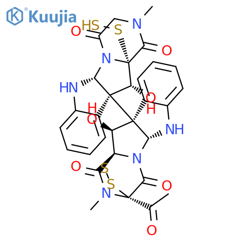 Verticillin (9CI) structure