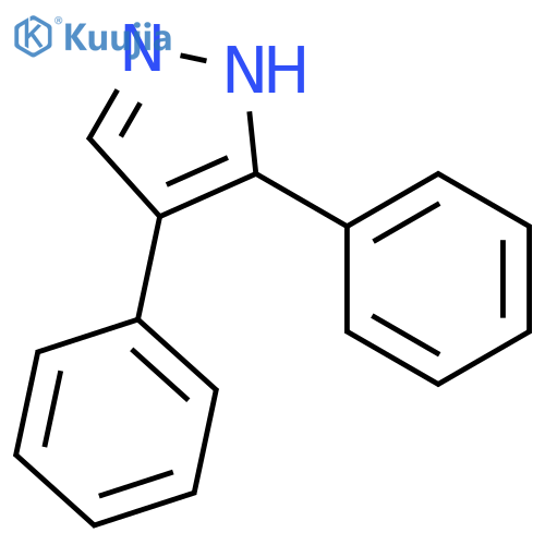 1H-Pyrazole, 4,5-diphenyl- structure