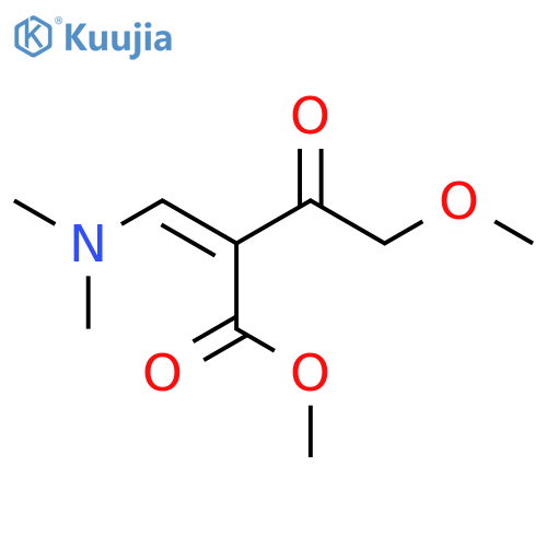Methyl 4-Methoxy-2-dimethylaminomethylene-3-oxobutanoate structure