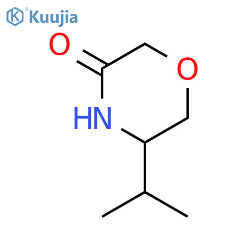 5-(propan-2-yl)morpholin-3-one structure