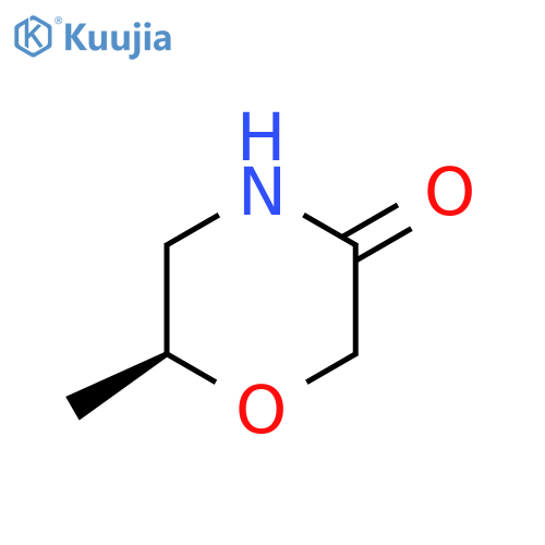 (S)-6-Methyl-3-morpholinone structure