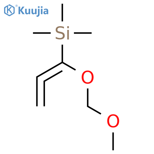 Silane, [1-(methoxymethoxy)-1,2-propadienyl]trimethyl- structure