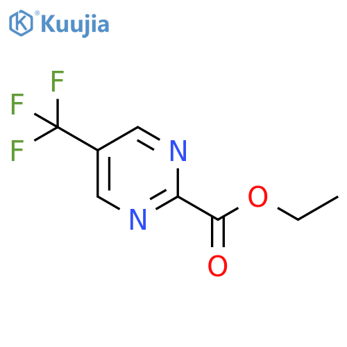 Ethyl 5-(trifluoromethyl)pyrimidine-2-carboxylate structure