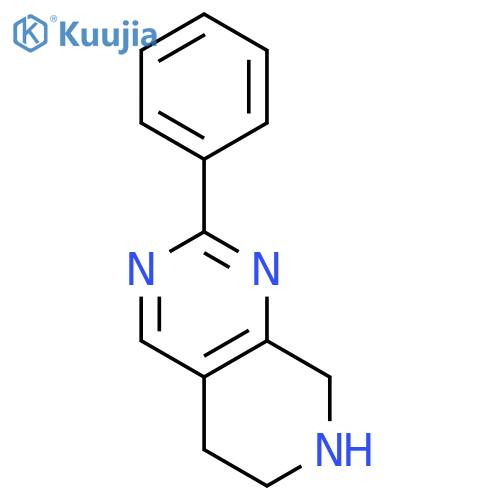 tert-Butyl 2-phenyl-5,6-dihydropyrido3,4-dpyrimidine-7(8H)-carboxylate structure
