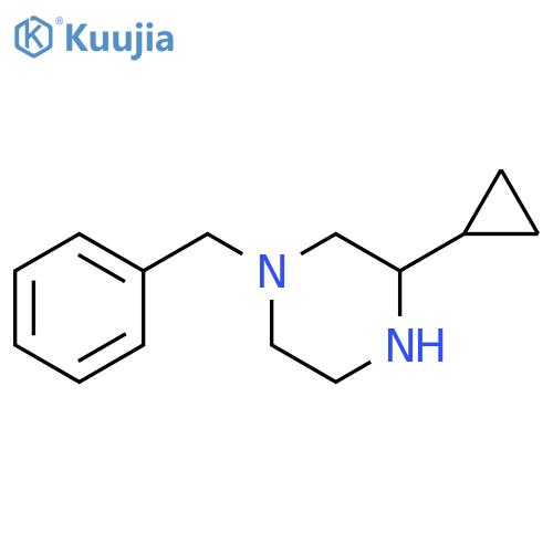 1-benzyl-3-cyclopropylpiperazine structure