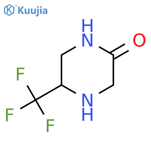 5-(Trifluoromethyl)piperazin-2-one structure