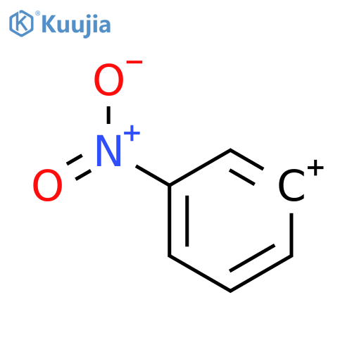 Phenylium, 3-nitro- structure