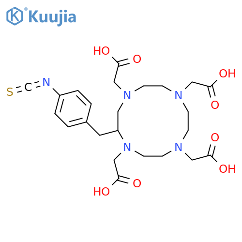 p-SCN-Bn-DOTA structure