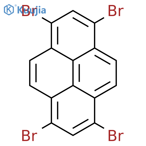 1,3,6,8-Tetrabromopyrene structure