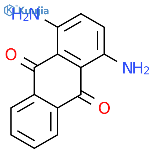 1,4-Diaminoanthraquinone structure