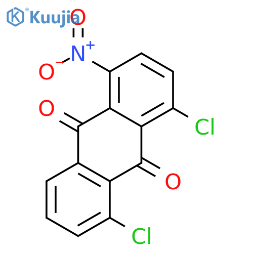 9,10-Anthracenedione,4,5-dichloro-1-nitro- structure