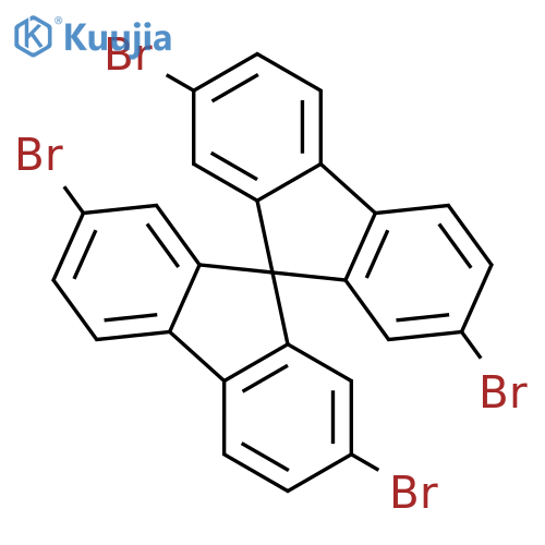 2,2',7,7'-Tetrabromo-9,9'-spirobifluorene structure