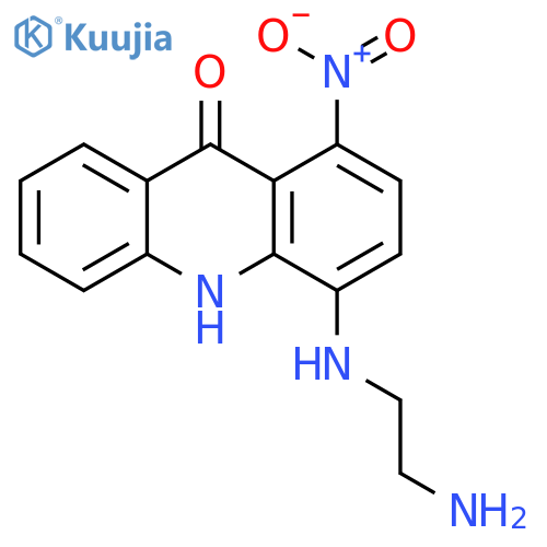 9(10H)-Acridinone,4-[(2-aminoethyl)amino]-1-nitro- structure