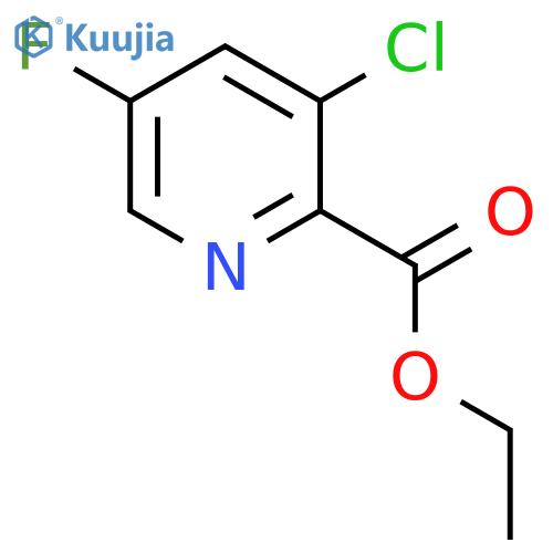 Ethyl 3-chloro-5-fluoropicolinate structure