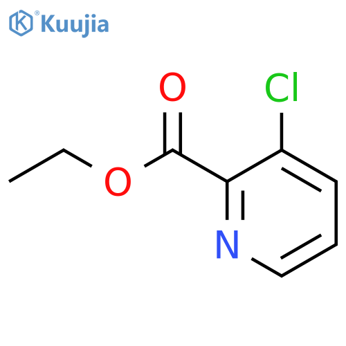 Ethyl 3-Chloro-2-pyridinecarboxylate structure