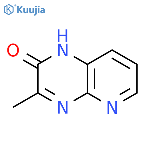 3-methyl-1H,2H-pyrido2,3-bpyrazin-2-one structure