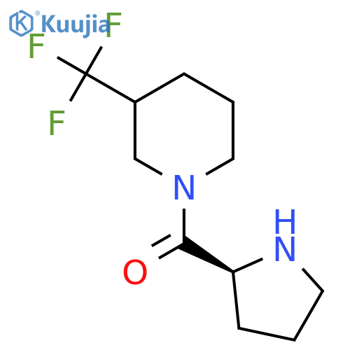 1-prolyl-3-(trifluoromethyl)piperidine structure