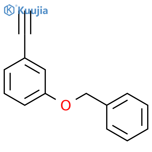 1-(benzyloxy)-3-ethynylbenzene structure