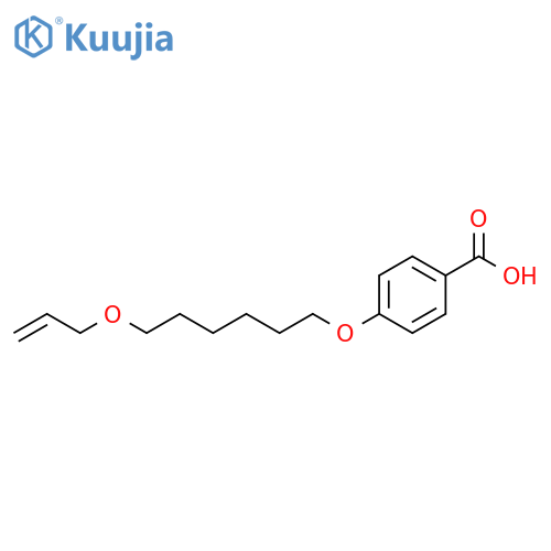 Benzoic acid, 4-[[6-(2-propenyloxy)hexyl]oxy]- structure