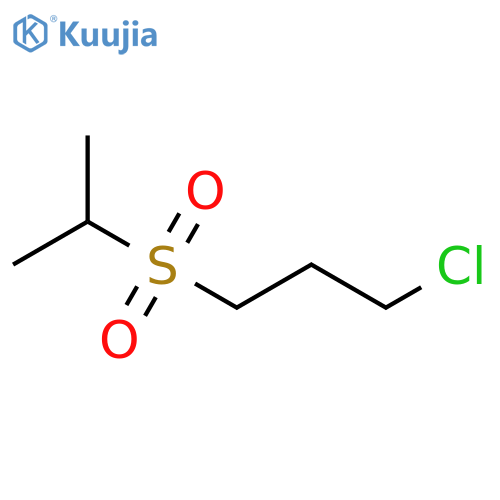 1-chloro-3-(propane-2-sulfonyl)propane structure