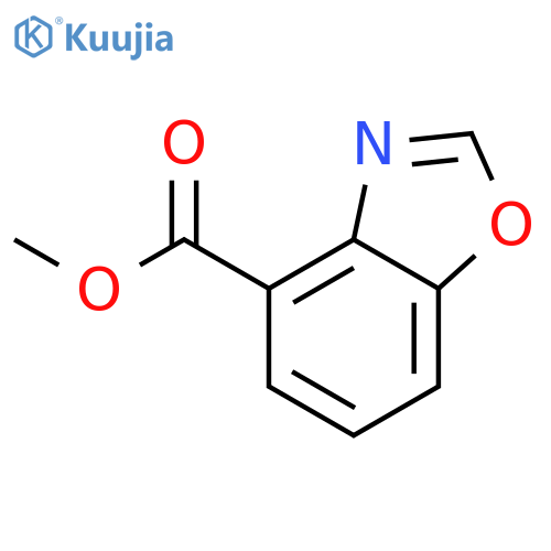 Methyl benzodoxazole-4-carboxylate structure