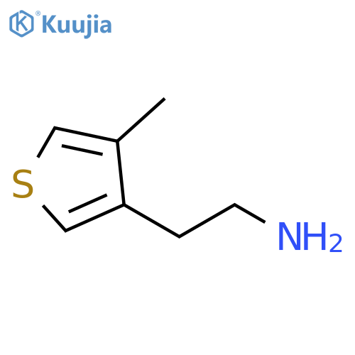 2-(4-methylthiophen-3-yl)ethan-1-amine structure