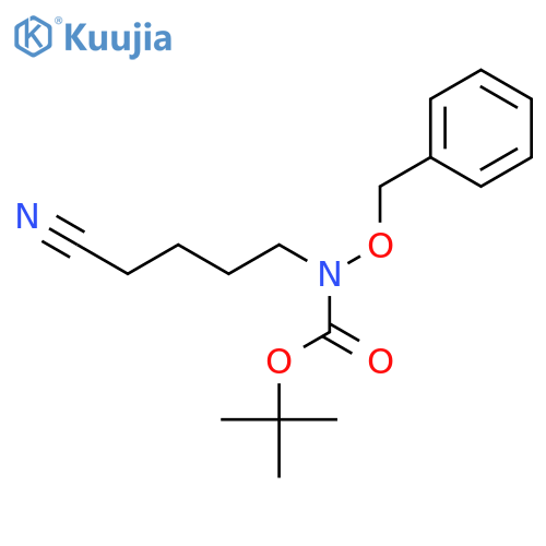 N-(4-Cyanobutyl)-N-(phenylmethoxy)-carbamic Acid 1,1-Dimethylethyl Ester structure