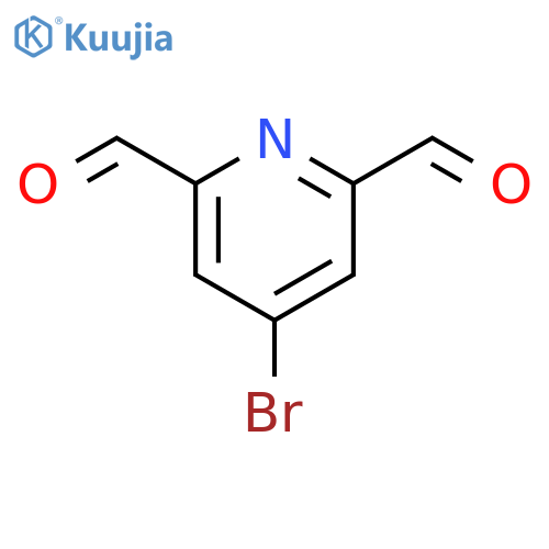 4-Bromo-2,6-diformylpyridine structure