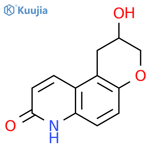 1H-Pyrano[3,2-f]quinolin-8(7H)-one,2,3-dihydro-2-hydroxy- structure
