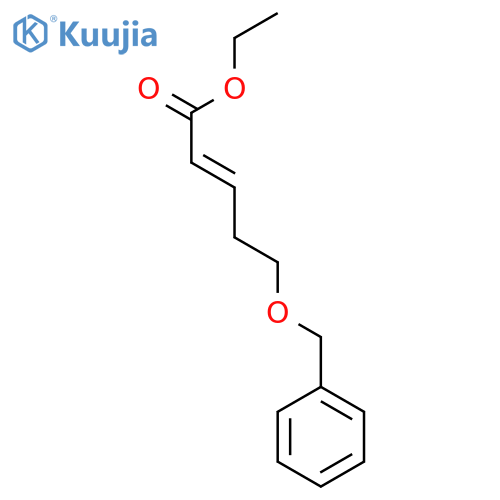 5-(Phenylmethoxy)-2-pentenoic Acid Ethyl Ester structure