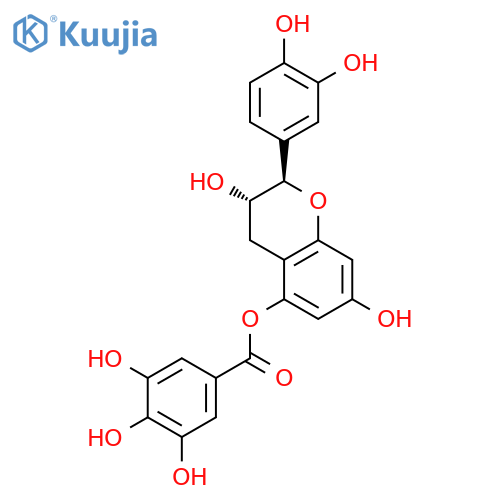 (+)-catechin 5-gallate structure