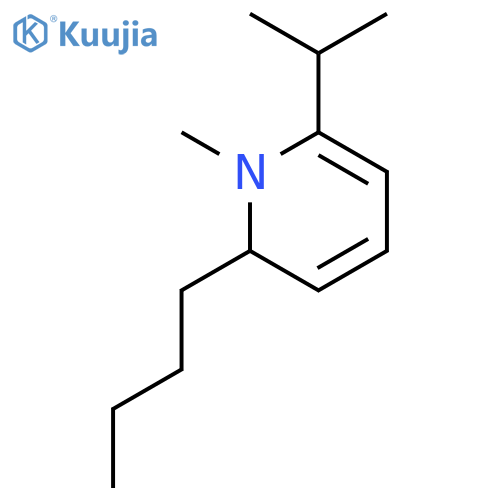 Pyridine, 2-butyl-1,2-dihydromethyl-6-(1-methylethyl)- structure