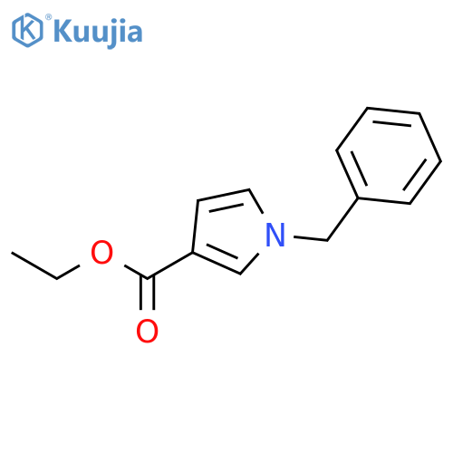 Ethyl 1-Benzylpyrrole-3-carboxylate structure