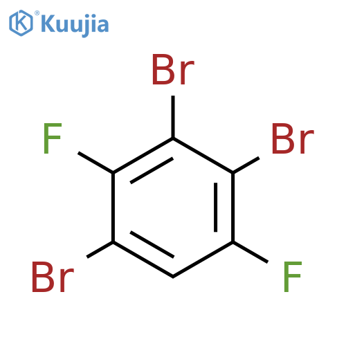 Benzene, 1,3,4-tribromo-2,5-difluoro- structure