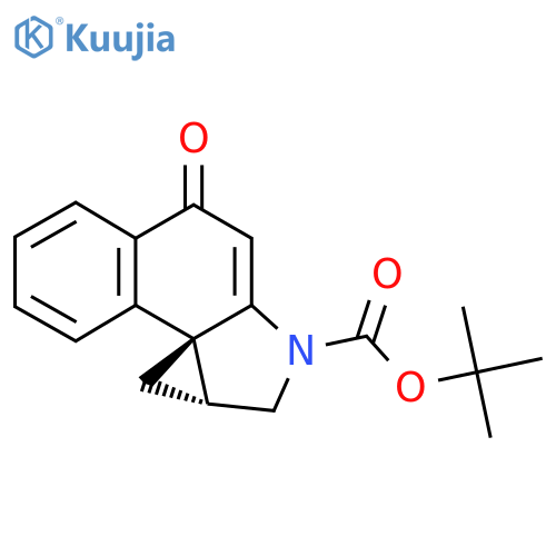(8BR,9aS)-tert-Butyl 4-oxo-9,9a-dihydro-1H-benzoecyclopropacindole-2(4H)-carboxylate structure
