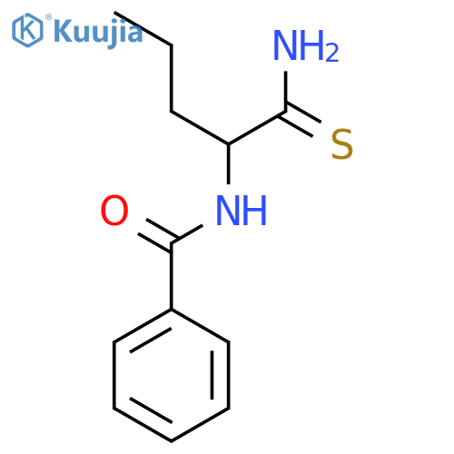 N-(1-Carbamothioylbutyl)benzamide structure