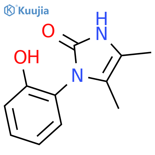 1,3-dihydro-1-(2-hydroxyphenyl)-4,5-dimethyl-2H-Imidazol-2-one structure