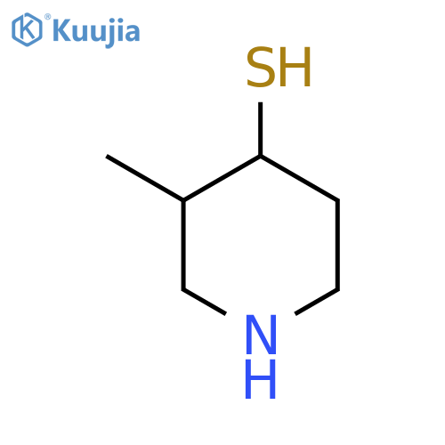 3-methylpiperidine-4-thiol structure